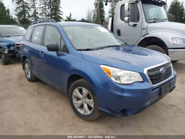 SUBARU FORESTER 2016 jf2sjabc1gh456167