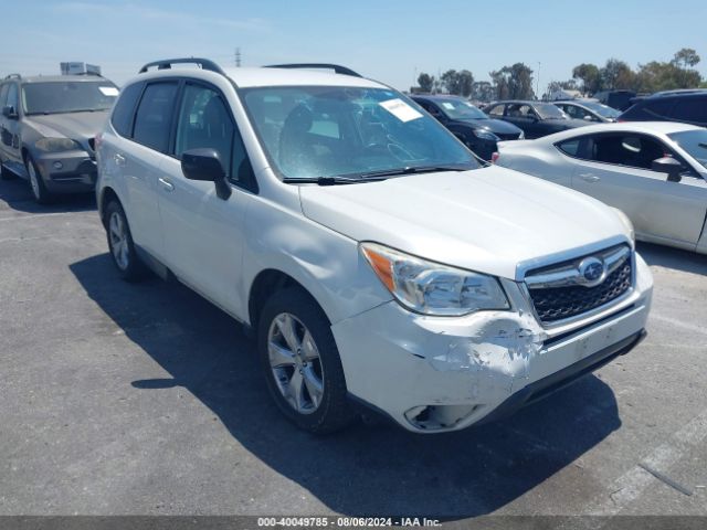 SUBARU FORESTER 2015 jf2sjabc2fh825312