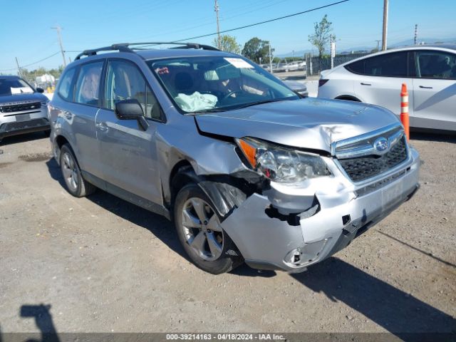 SUBARU FORESTER 2016 jf2sjabc3gh507393