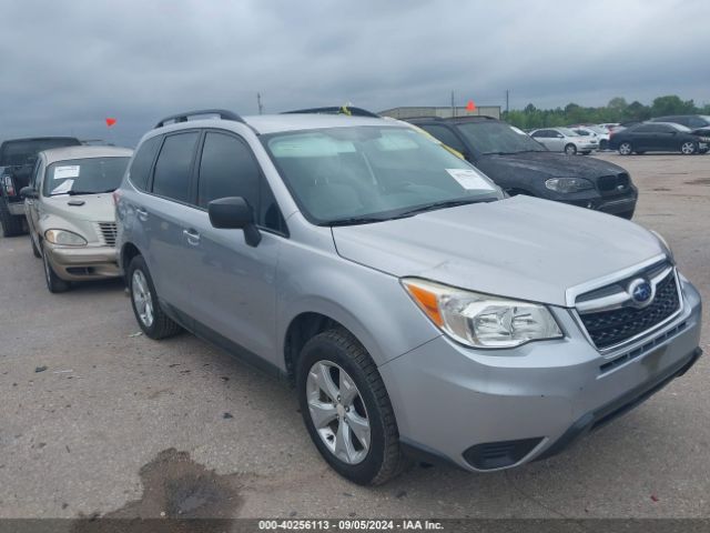 SUBARU FORESTER 2016 jf2sjabc7gh407166