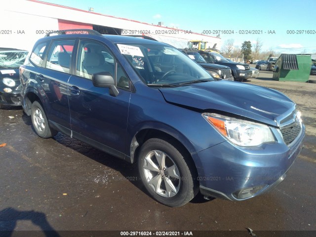 SUBARU FORESTER 2016 jf2sjabc7gh545483