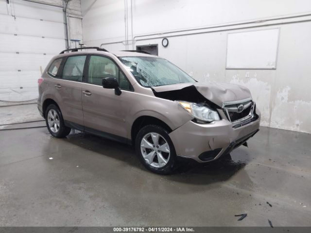 SUBARU FORESTER 2016 jf2sjabc9gh443053