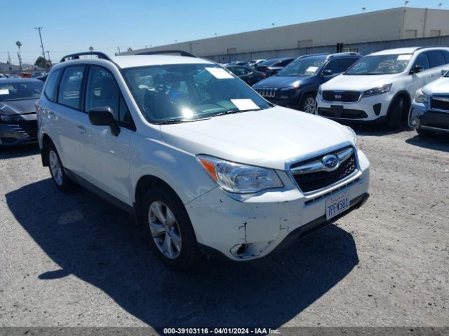 SUBARU FORESTER 2016 jf2sjabc9gh458569