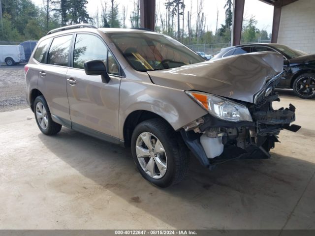 SUBARU FORESTER 2016 jf2sjabc9gh505549