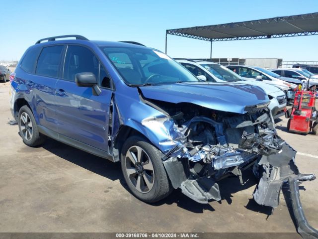 SUBARU FORESTER 2018 jf2sjabc9jh588813