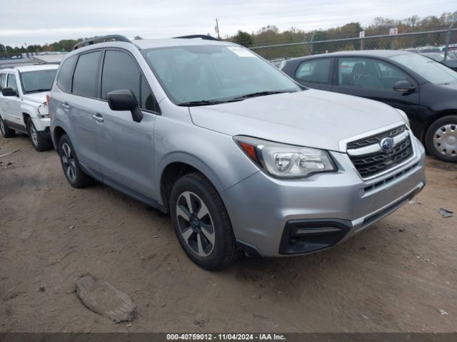 SUBARU FORESTER 2018 jf2sjabc9jh611796