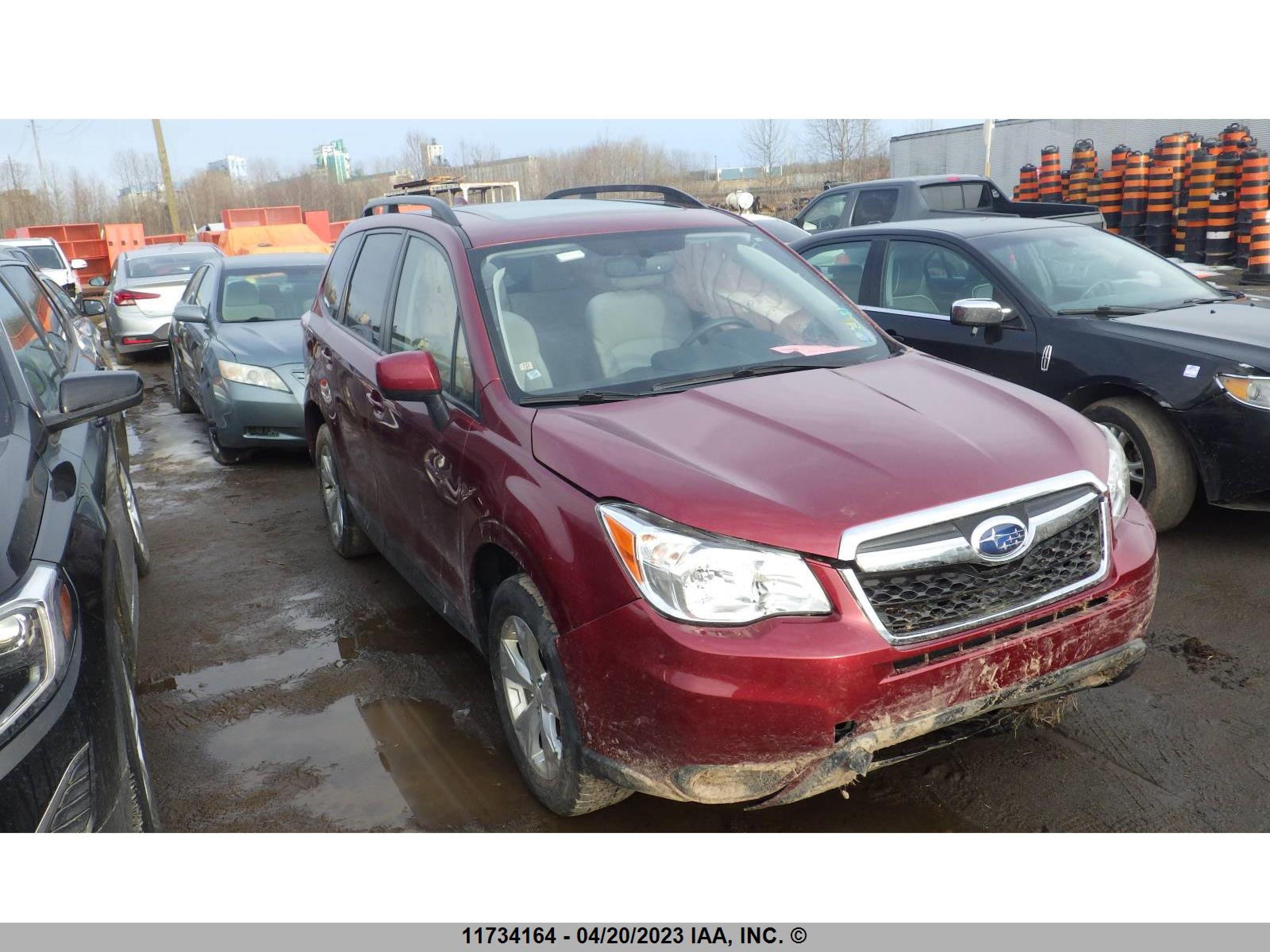 SUBARU FORESTER 2016 jf2sjadc5gh536083