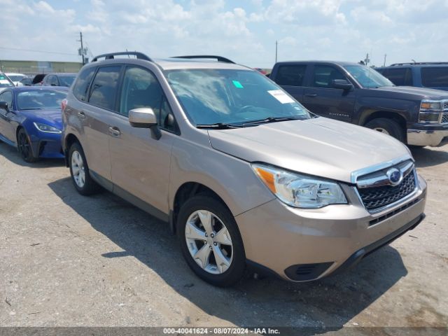 SUBARU FORESTER 2015 jf2sjadc9fh596611