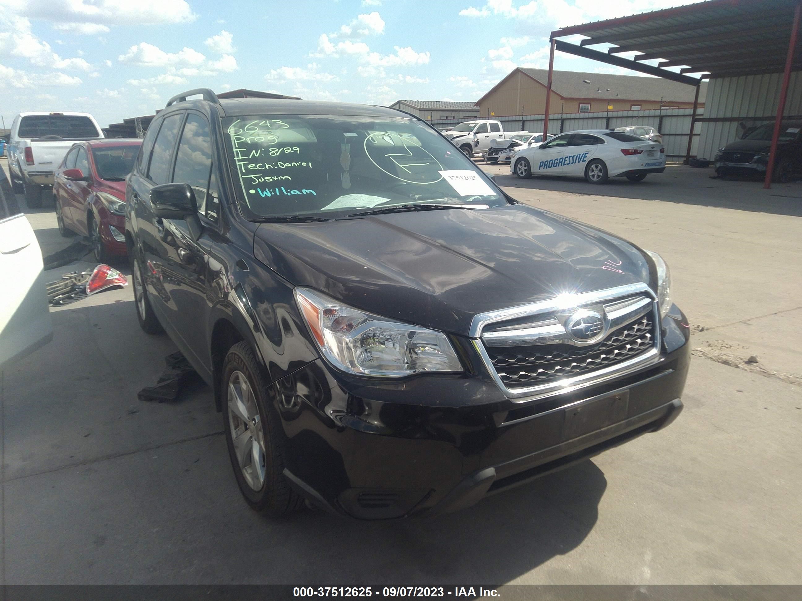 SUBARU FORESTER 2016 jf2sjadcxgh442300