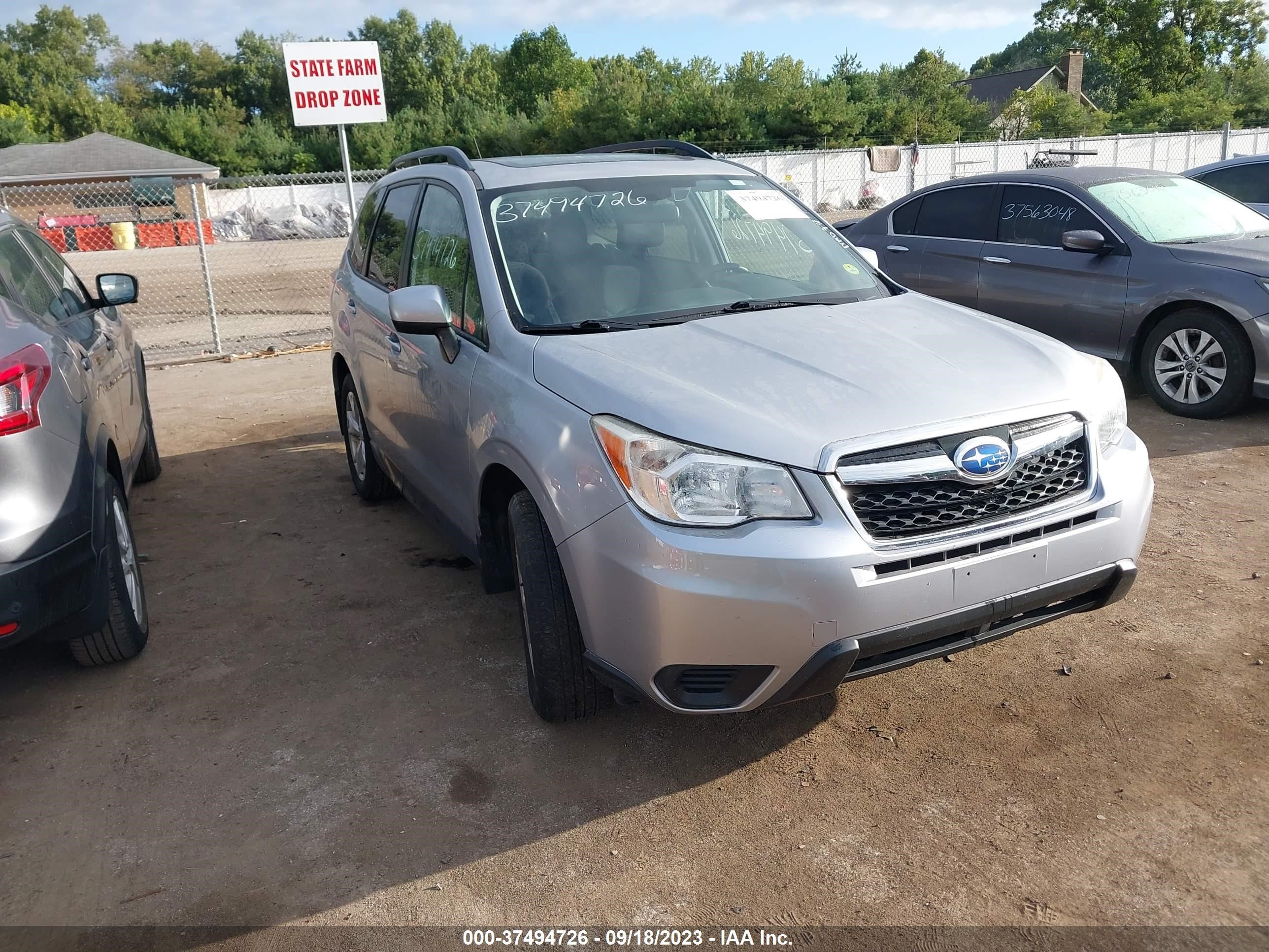 SUBARU FORESTER 2015 jf2sjafc4fh536605