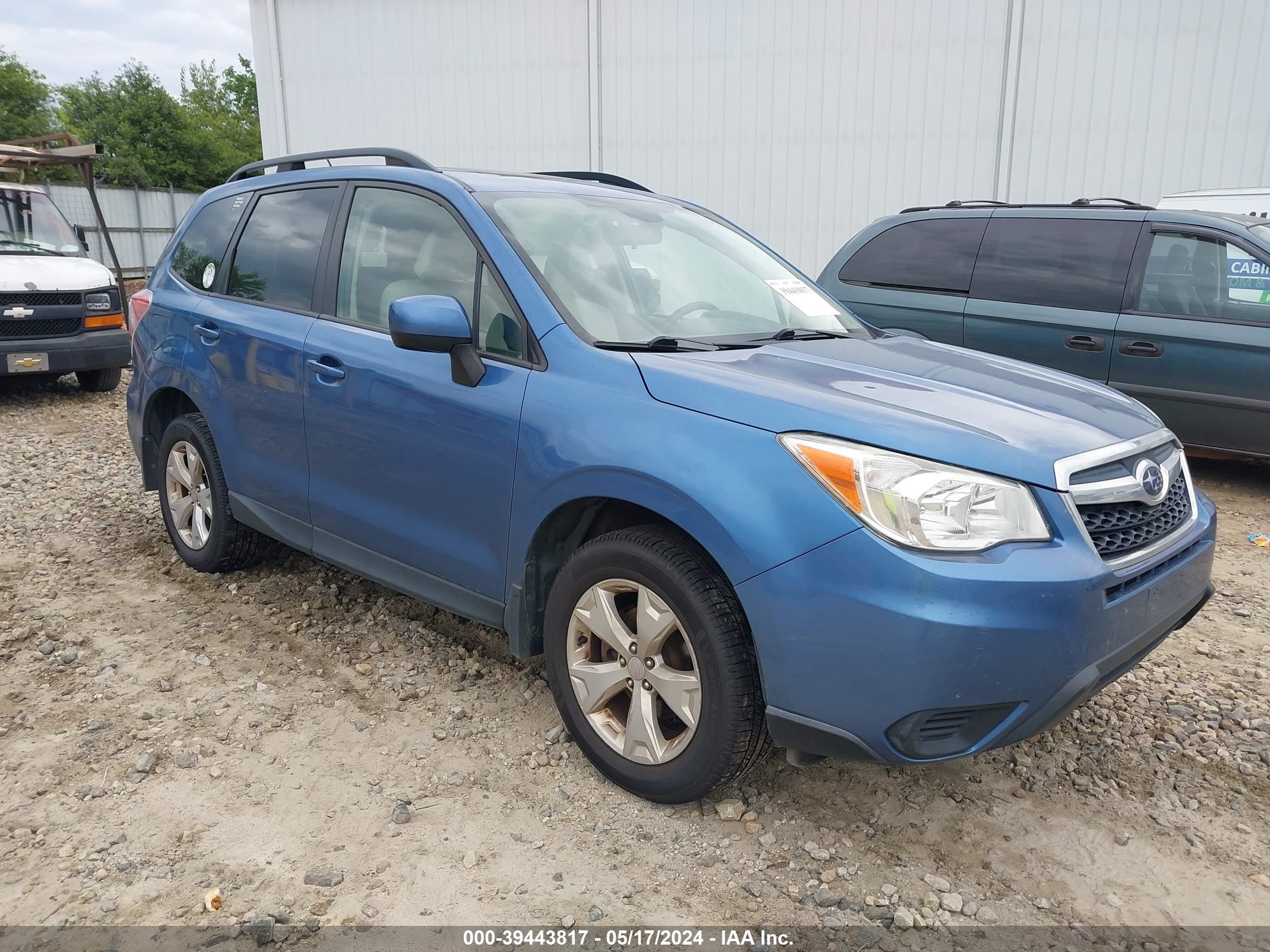 SUBARU FORESTER 2015 jf2sjafc4fh585626