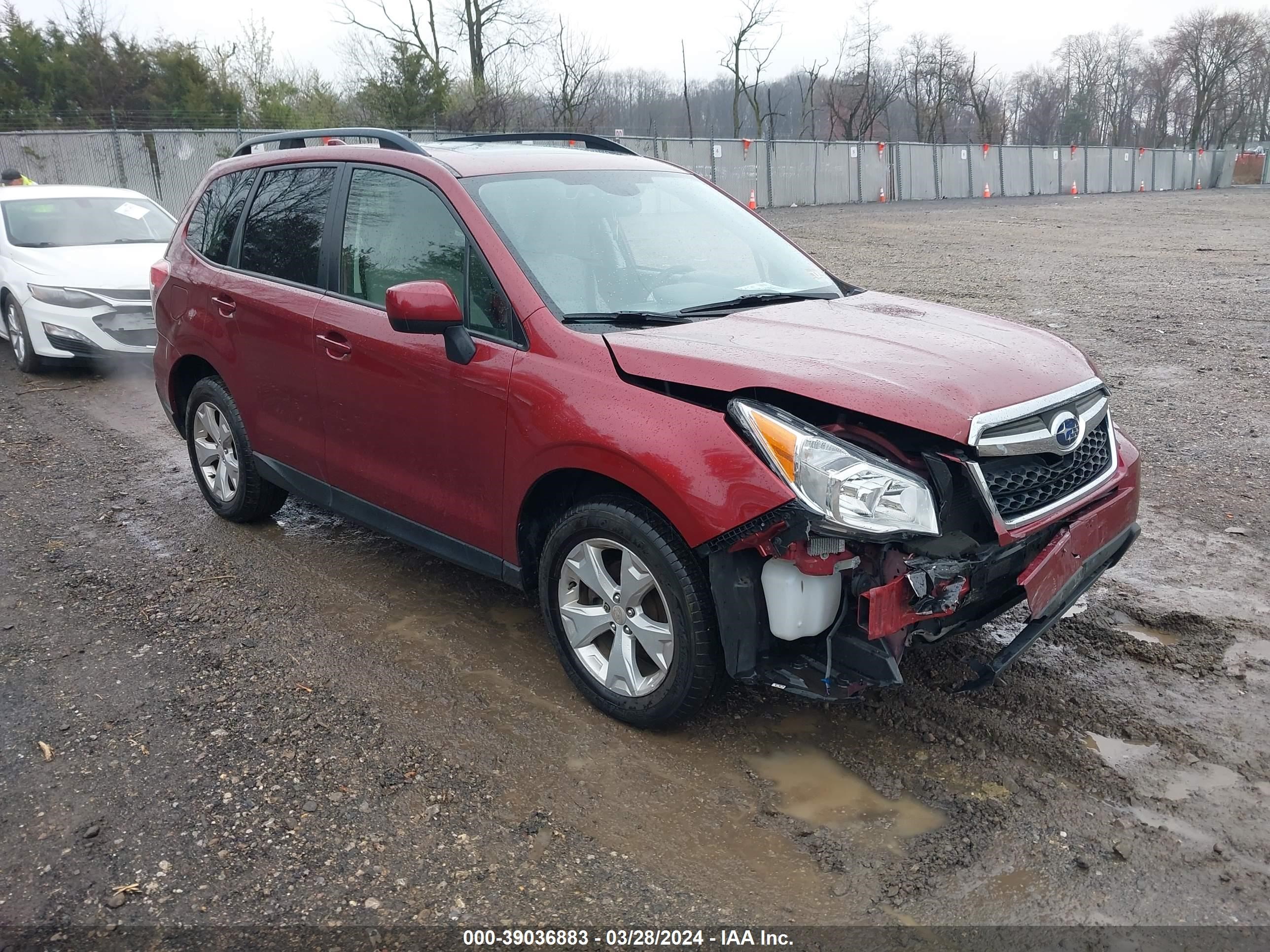 SUBARU FORESTER 2016 jf2sjafc8gh401547