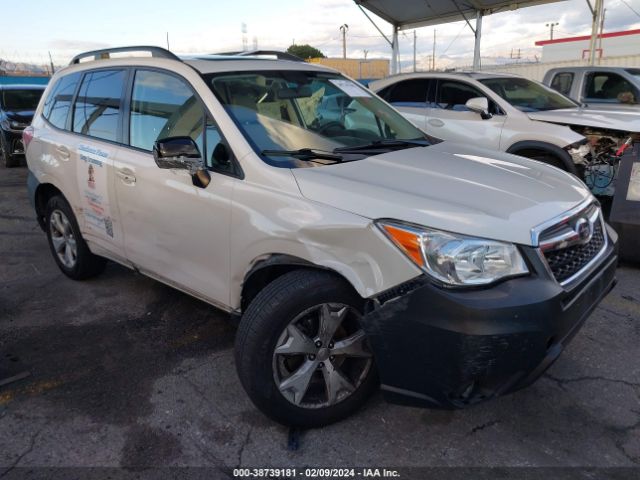 SUBARU FORESTER 2016 jf2sjafc8gh486535