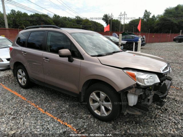 SUBARU FORESTER 2016 jf2sjafc9gh478282