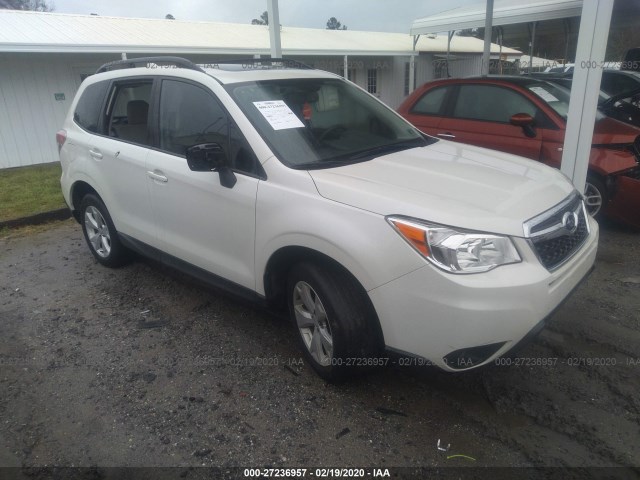 SUBARU FORESTER 2016 jf2sjafcxgh440527