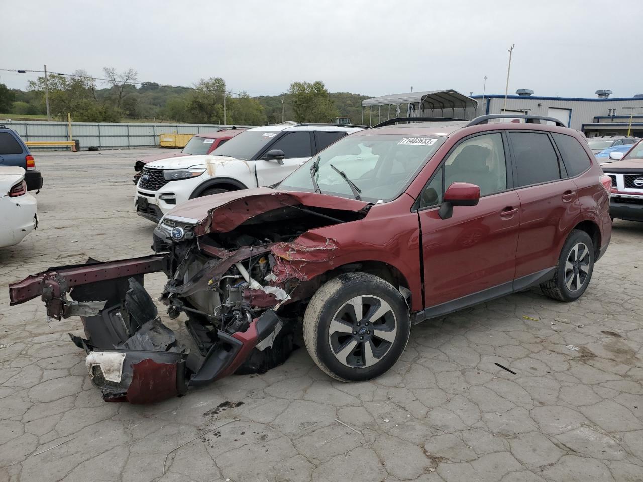 SUBARU FORESTER 2017 jf2sjagc4hh557861