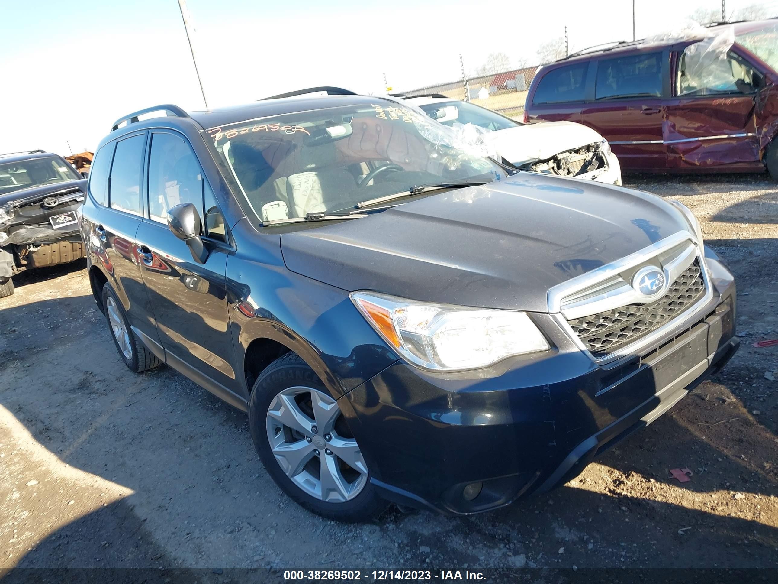 SUBARU FORESTER 2016 jf2sjagc9gh478751