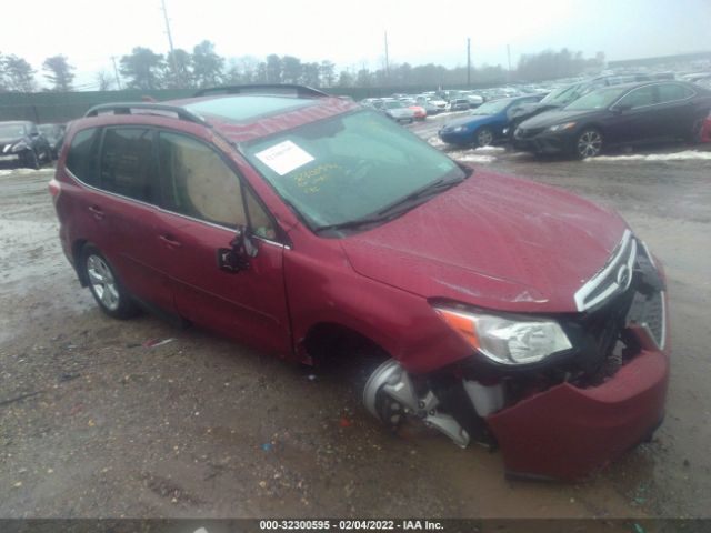 SUBARU FORESTER 2016 jf2sjahc0gh489474