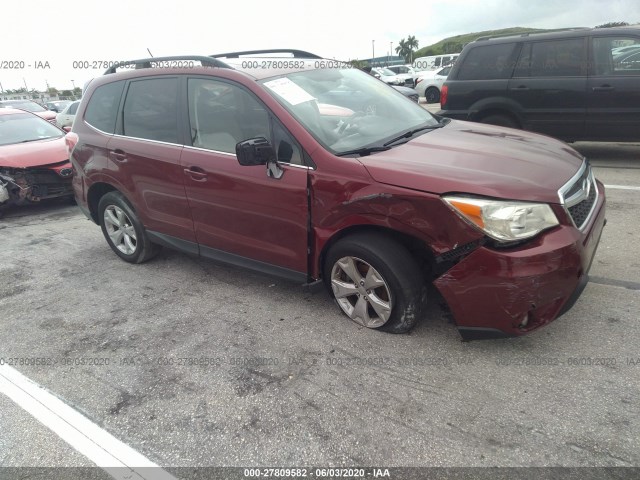 SUBARU FORESTER 2014 jf2sjahc1eh457159