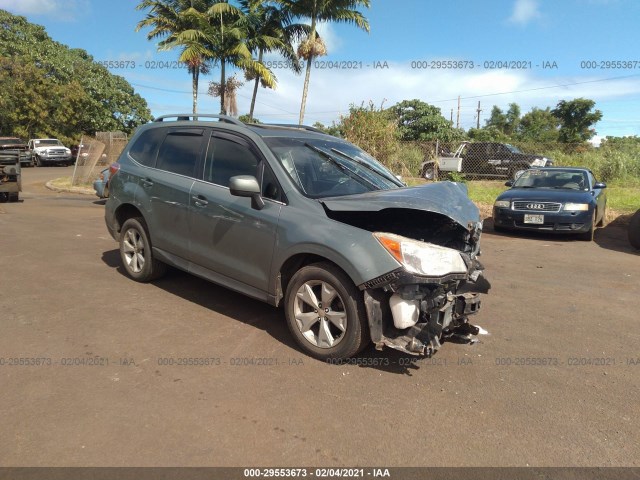 SUBARU FORESTER 2015 jf2sjahc4fh501625