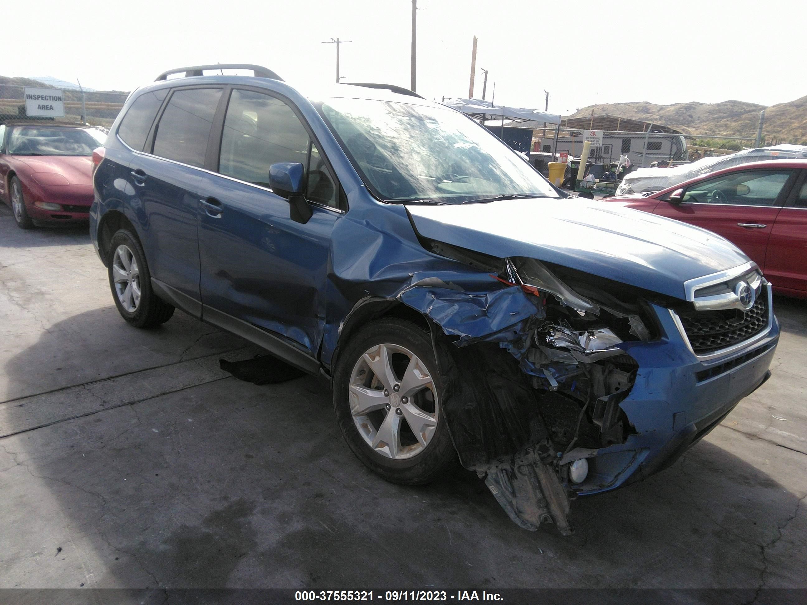 SUBARU FORESTER 2015 jf2sjahc4fh588717