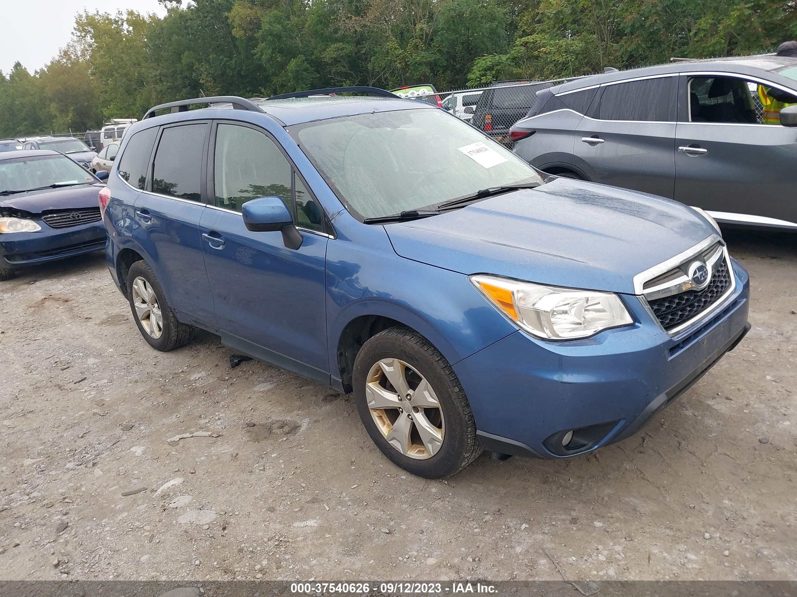 SUBARU FORESTER 2015 jf2sjahc5fh833251