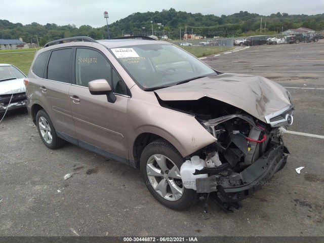 SUBARU FORESTER 2016 jf2sjahc5gh459449