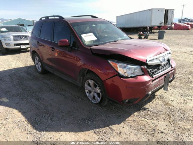 SUBARU FORESTER 2014 jf2sjahc6eh487306