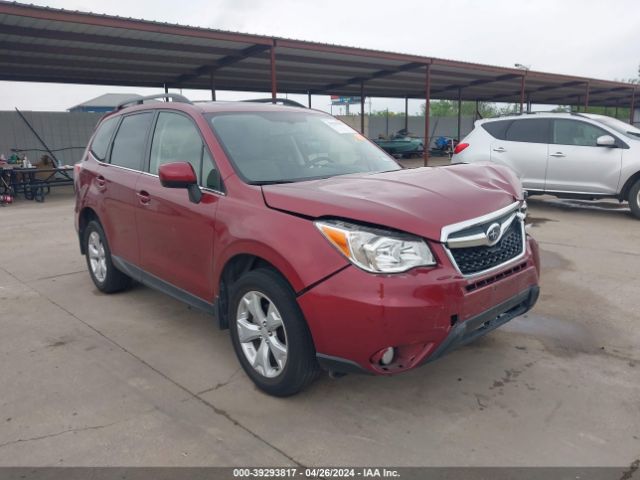 SUBARU FORESTER 2015 jf2sjahc6fh423221