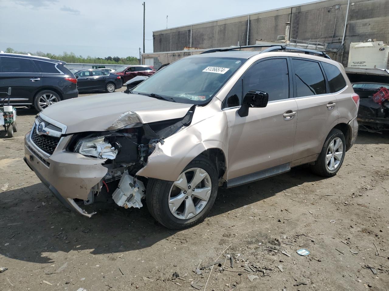 SUBARU FORESTER 2016 jf2sjahc8gh529557