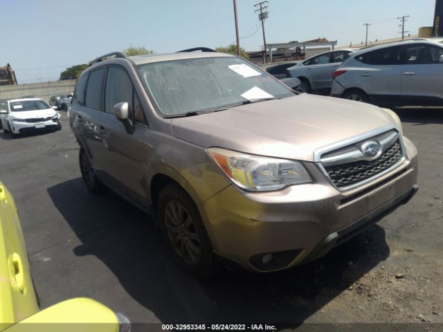 SUBARU FORESTER 2014 jf2sjahc9eh515146