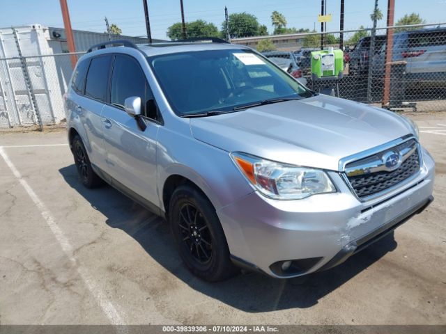 SUBARU FORESTER 2015 jf2sjahc9fh513303