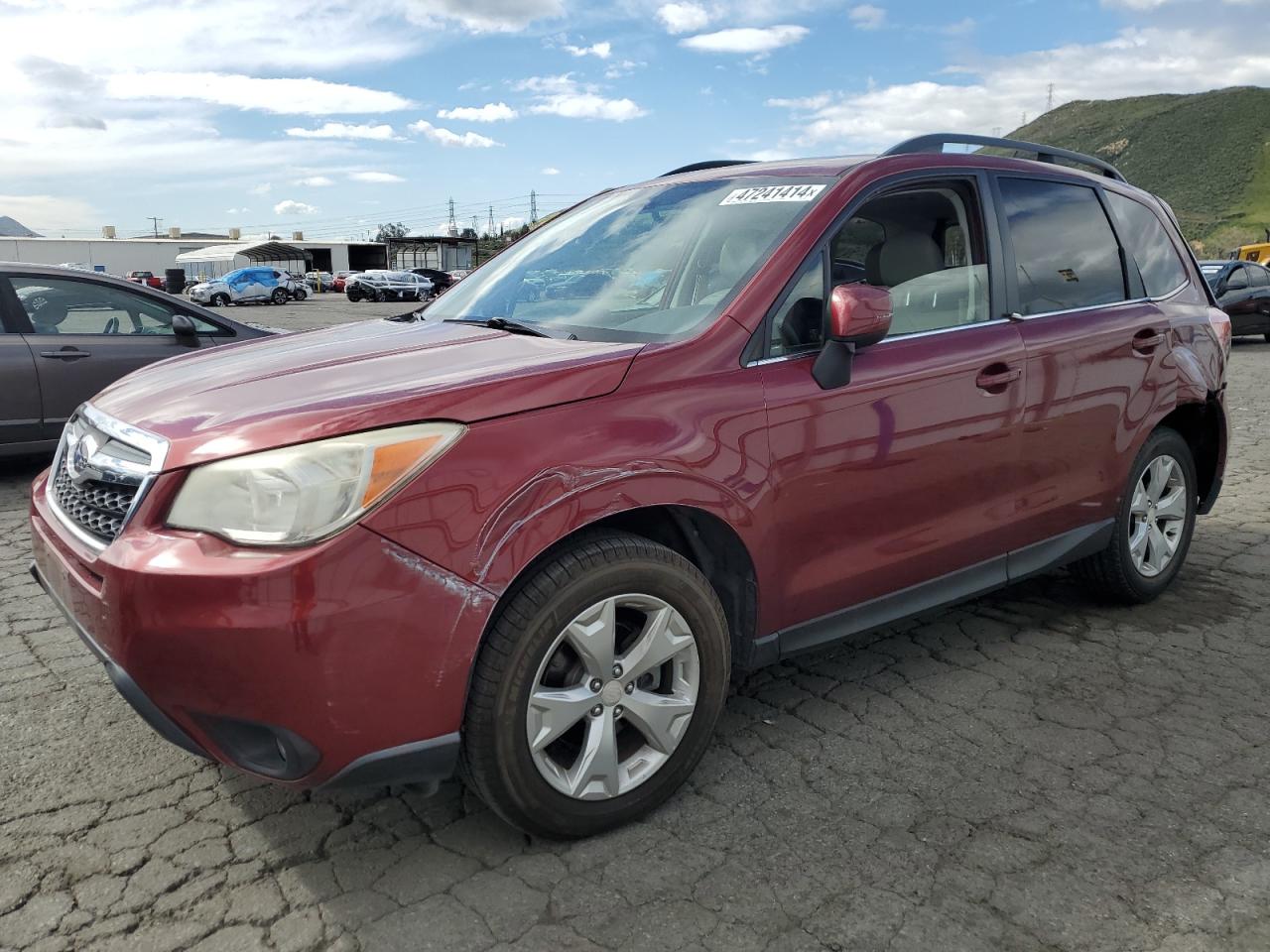 SUBARU FORESTER 2014 jf2sjahcxeh400281