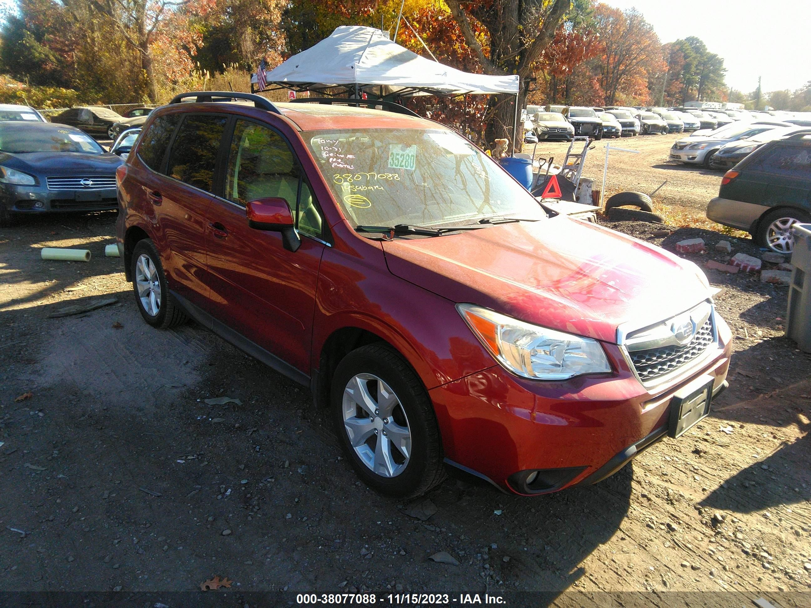 SUBARU FORESTER 2014 jf2sjajc6eh520251