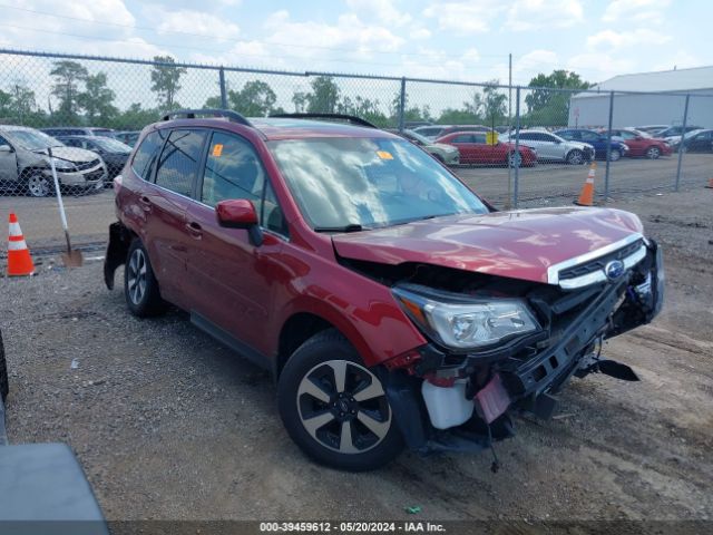 SUBARU FORESTER 2018 jf2sjajc9jh603389