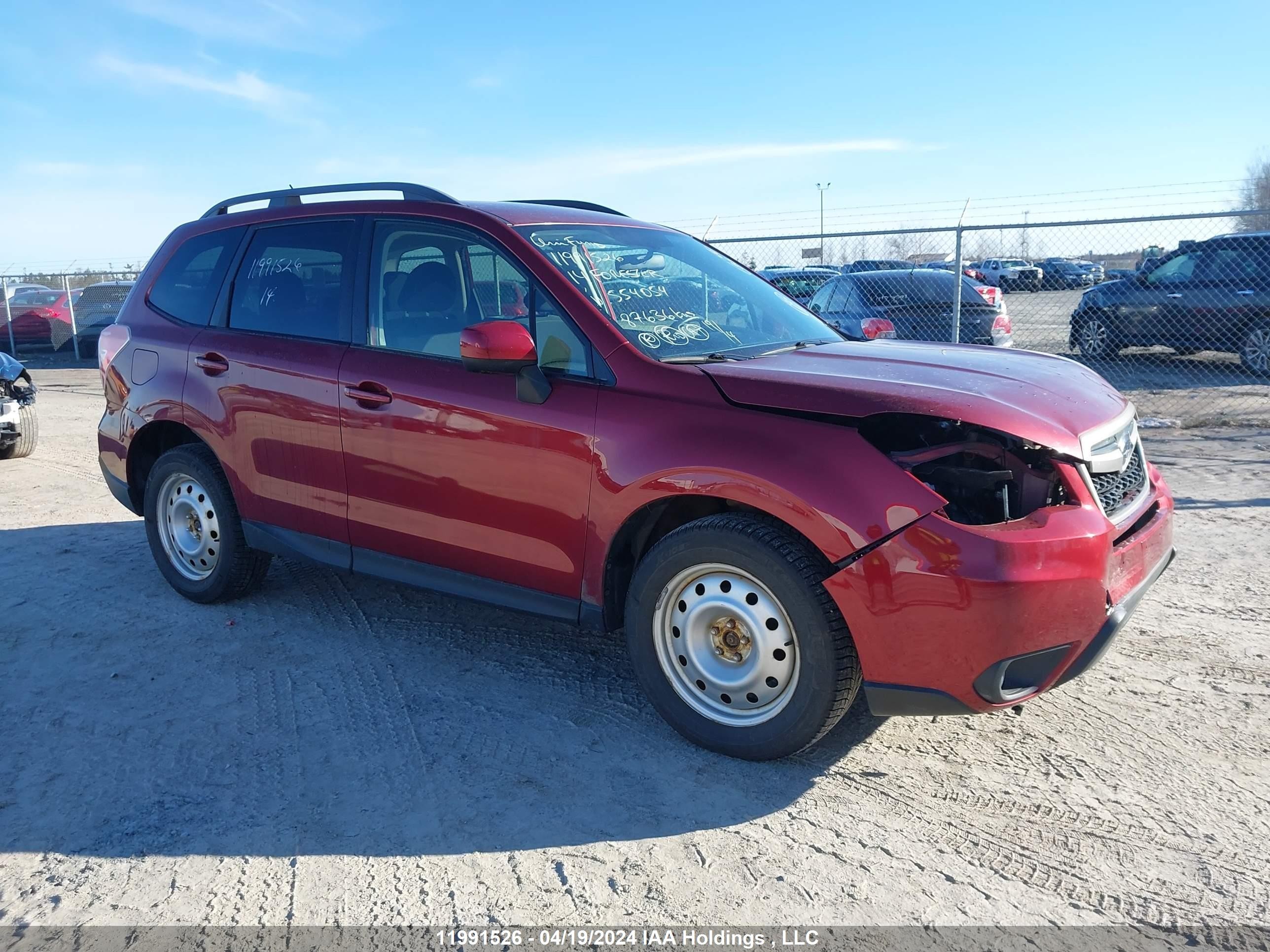 SUBARU FORESTER 2014 jf2sjcbc6eh554054