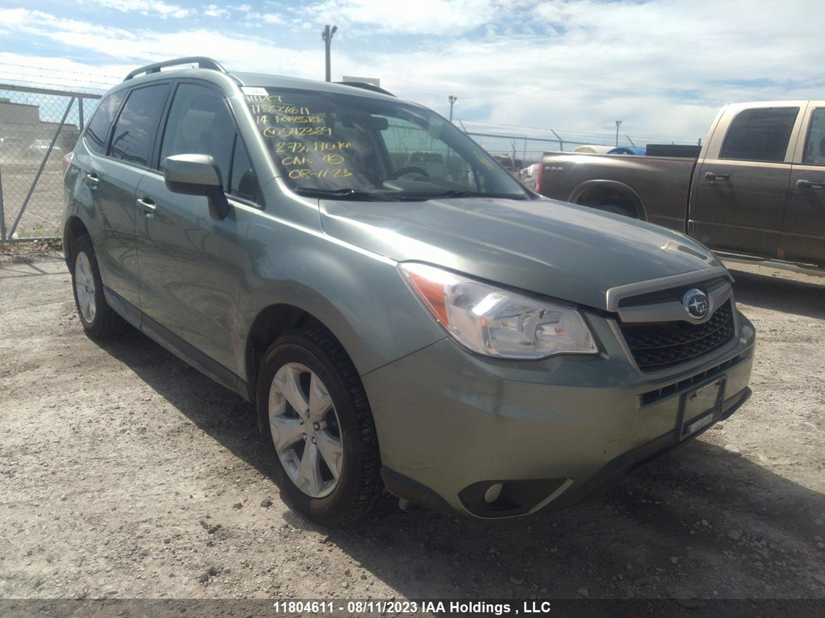 SUBARU FORESTER 2014 jf2sjcbcxeh542389