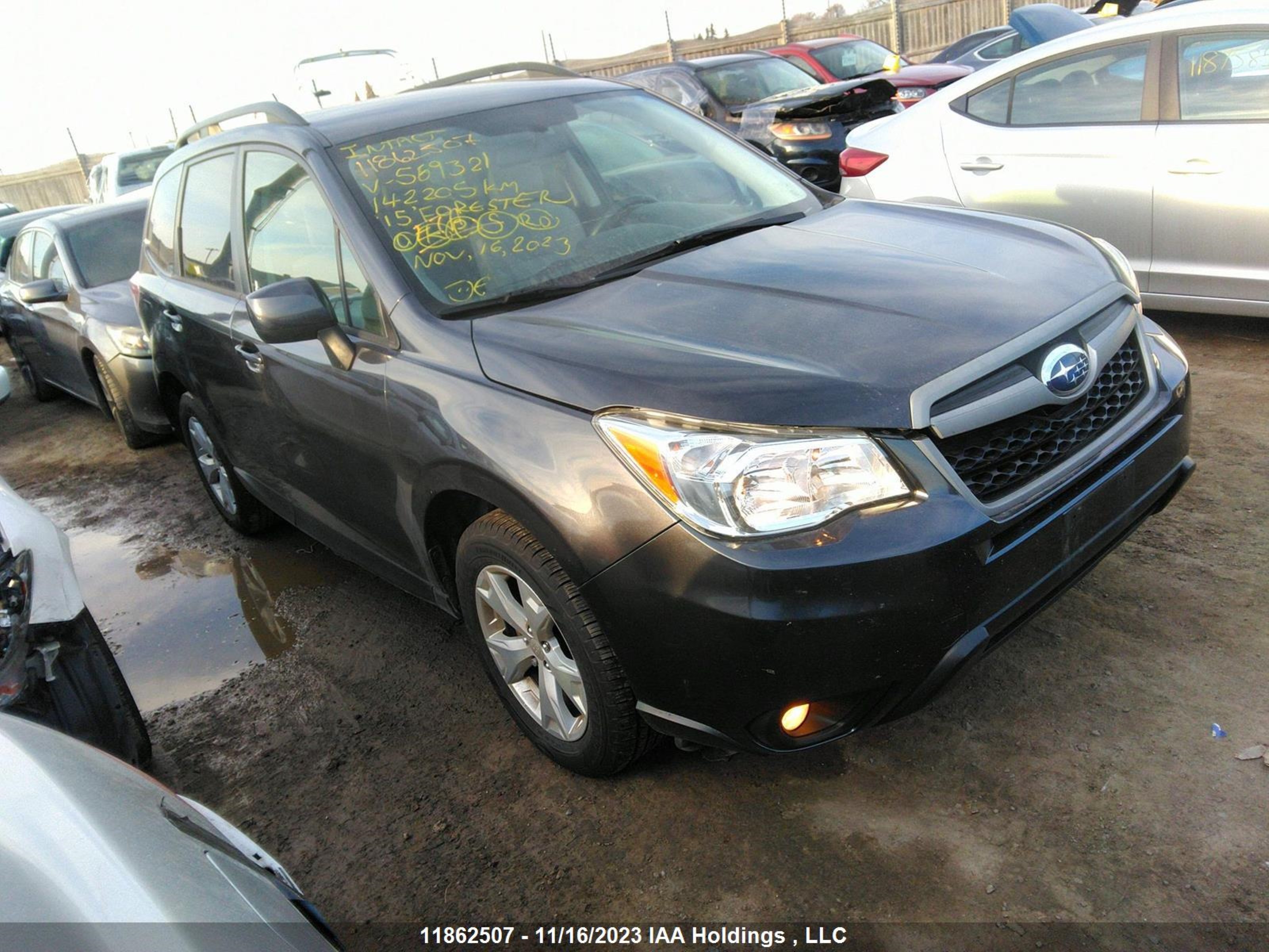 SUBARU FORESTER 2015 jf2sjccc1fh569321