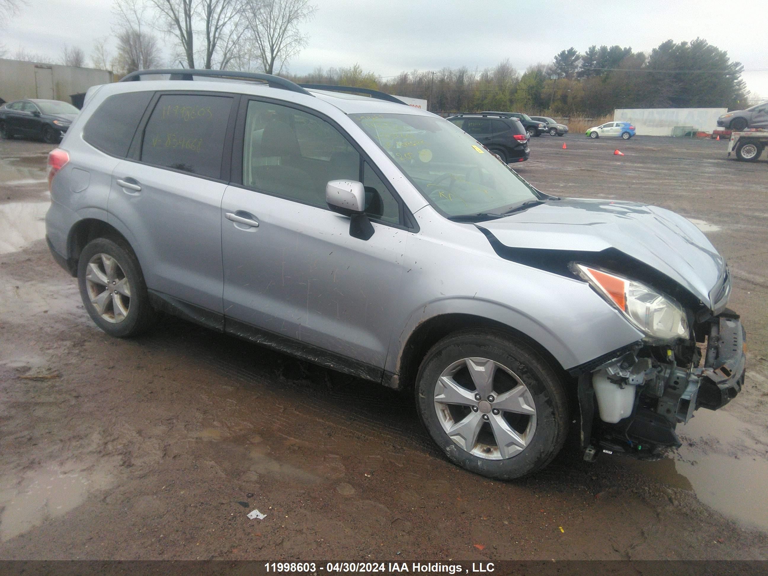 SUBARU FORESTER 2015 jf2sjchc5fh834668