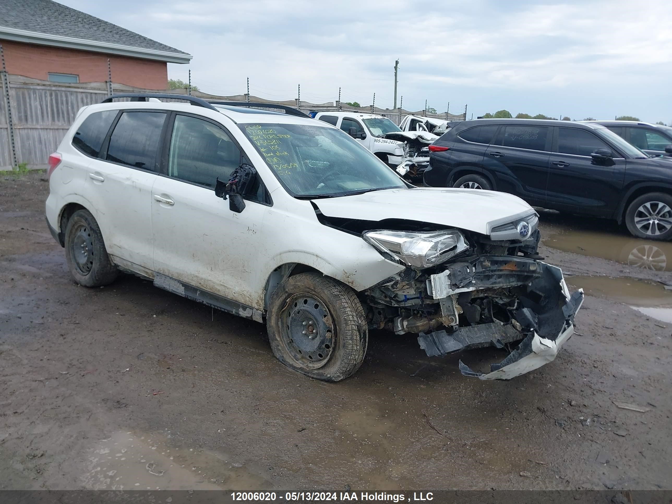 SUBARU FORESTER 2016 jf2sjchc6gh565811