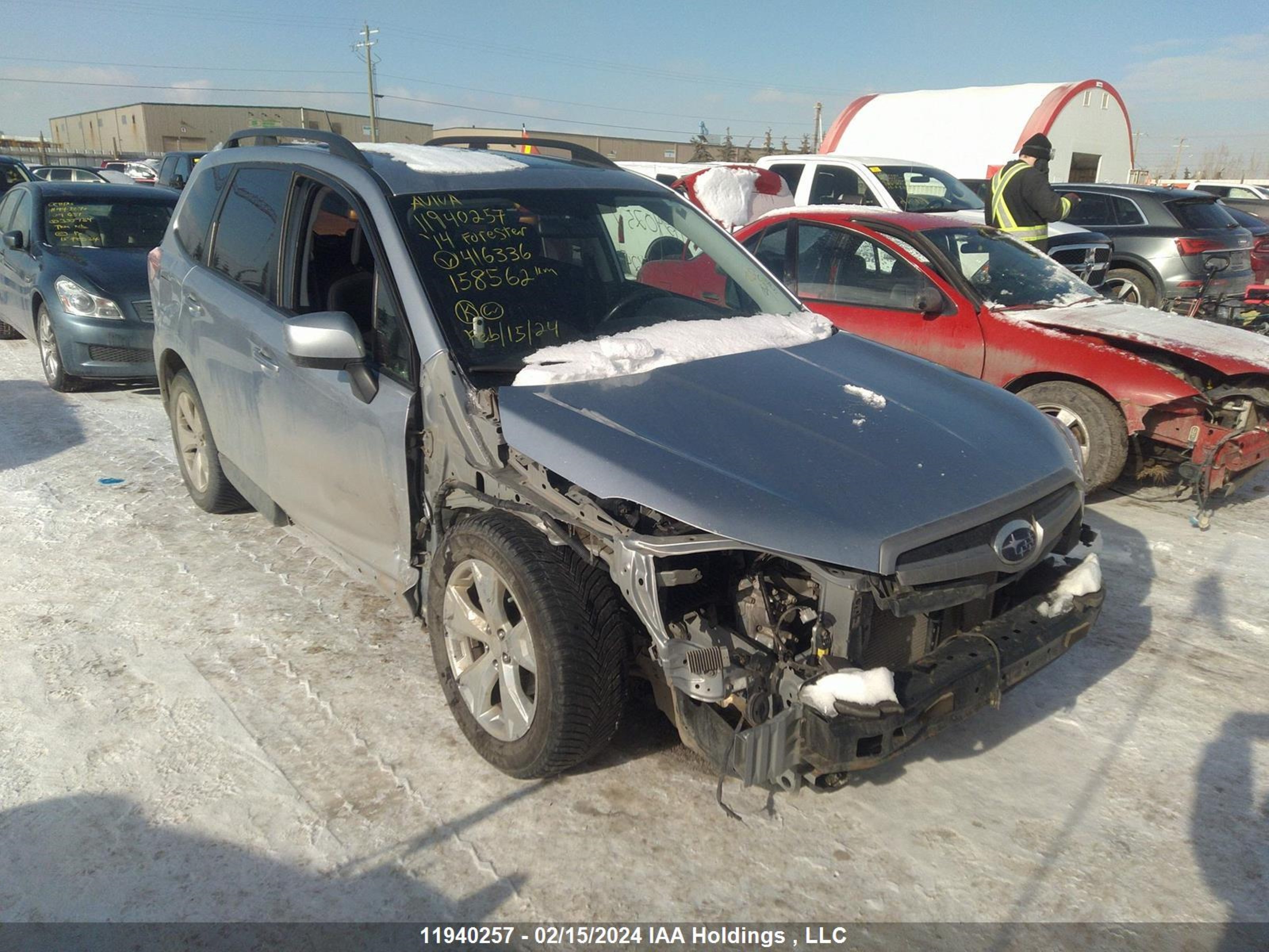 SUBARU FORESTER 2014 jf2sjchc7eh416336