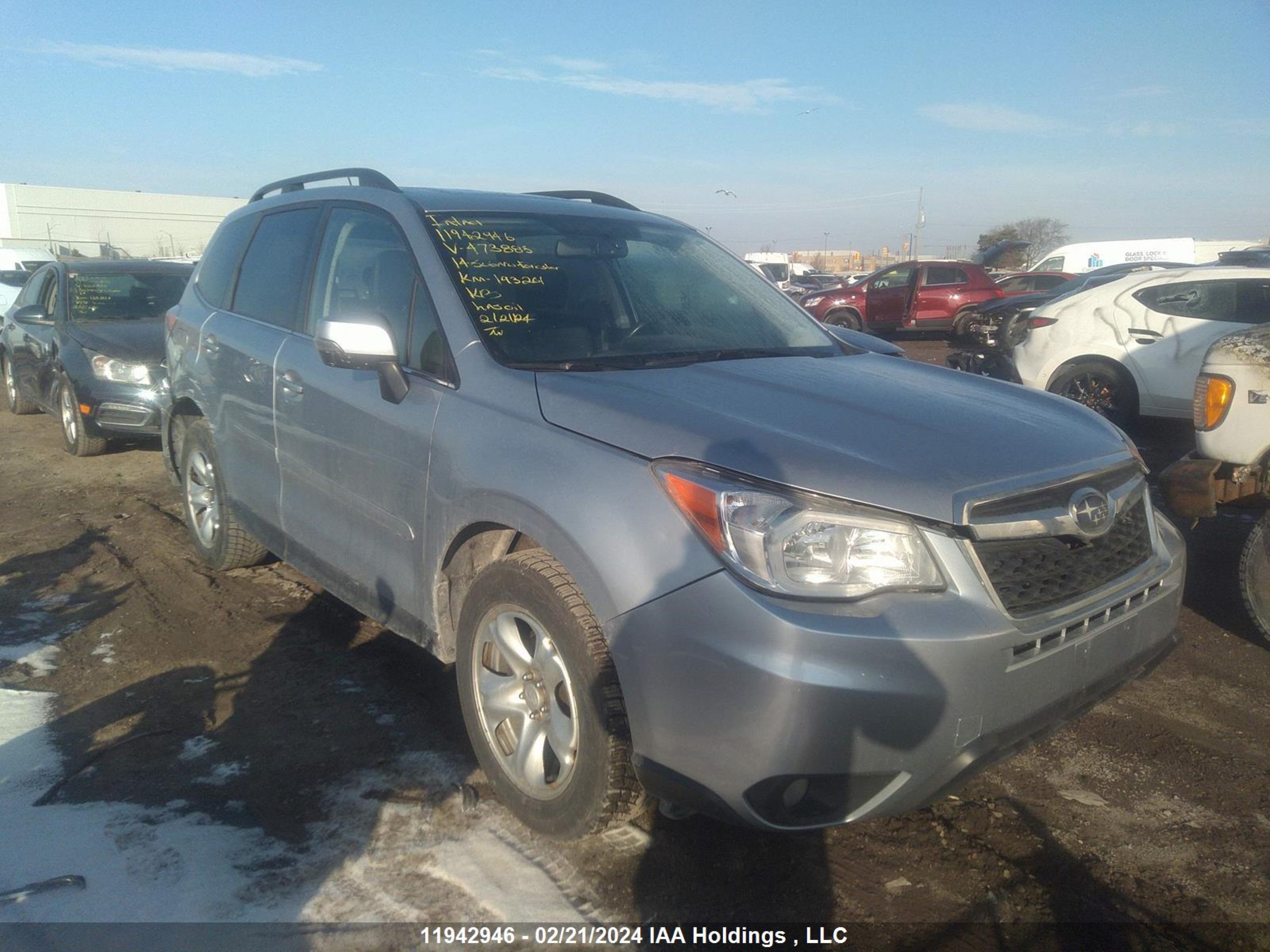 SUBARU FORESTER 2014 jf2sjclc7eh473885