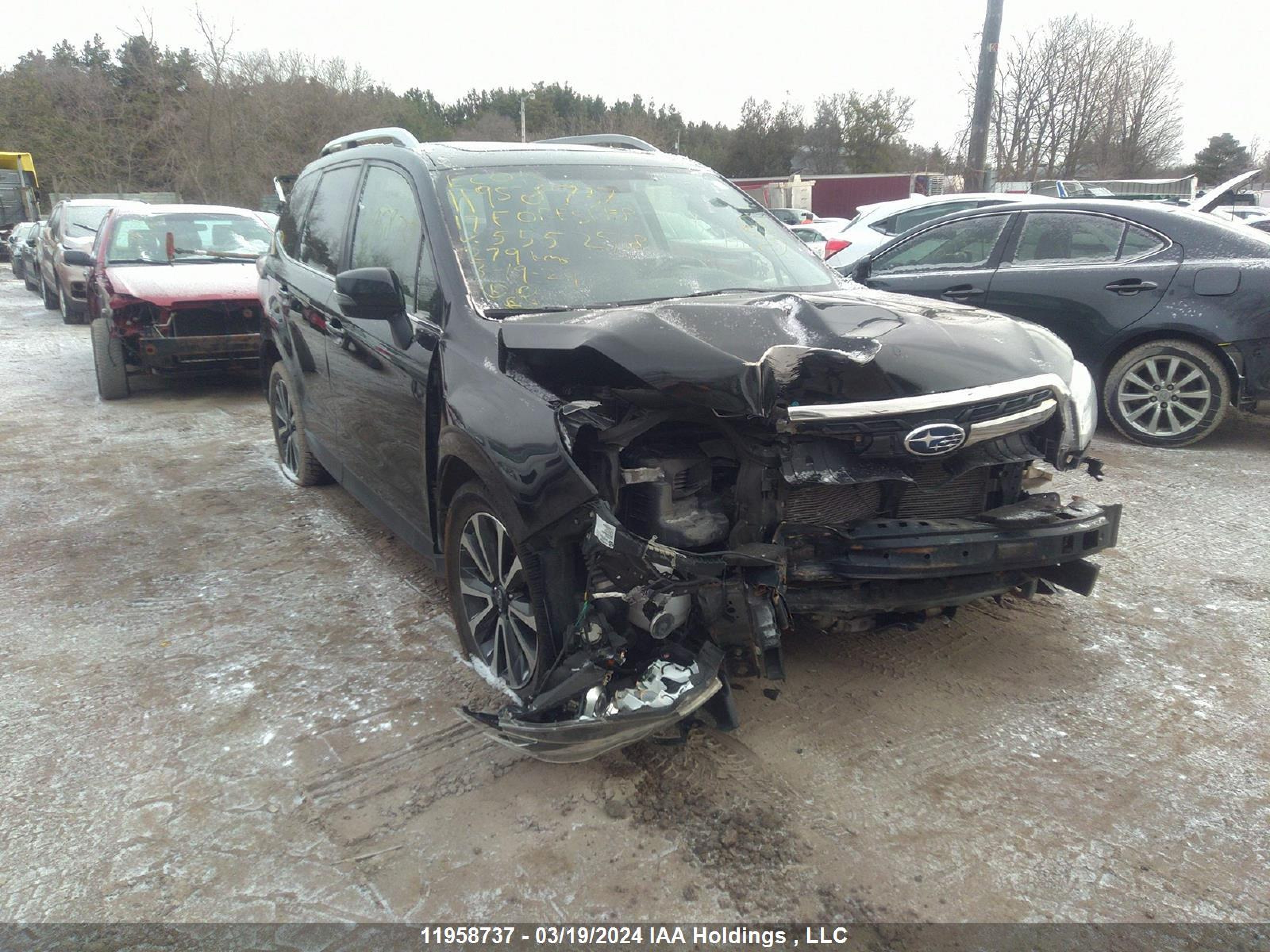 SUBARU FORESTER 2017 jf2sjhuc7hh555258