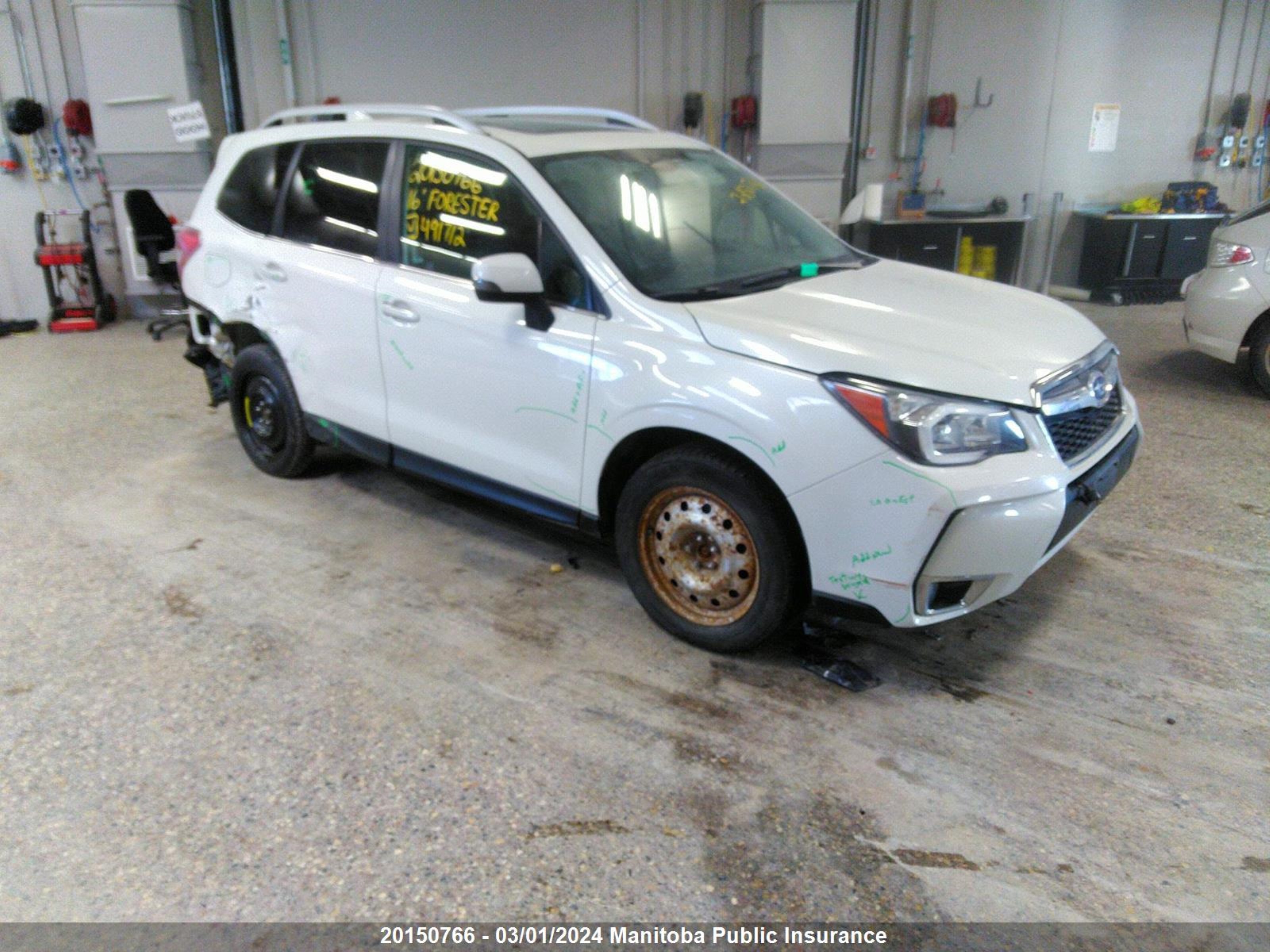 SUBARU FORESTER 2016 jf2sjhxc8gh491712