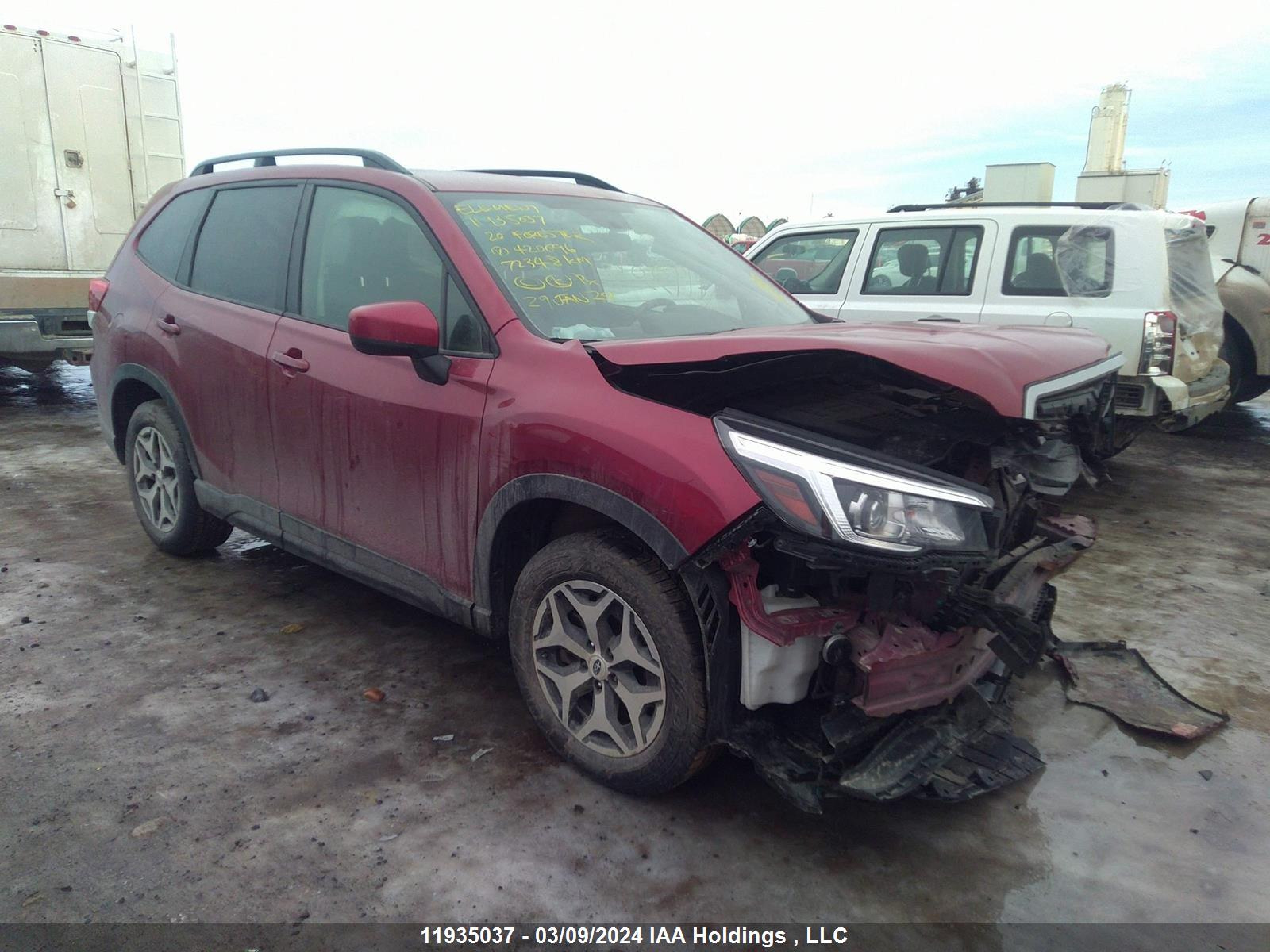 SUBARU FORESTER 2020 jf2skefc1lh420696