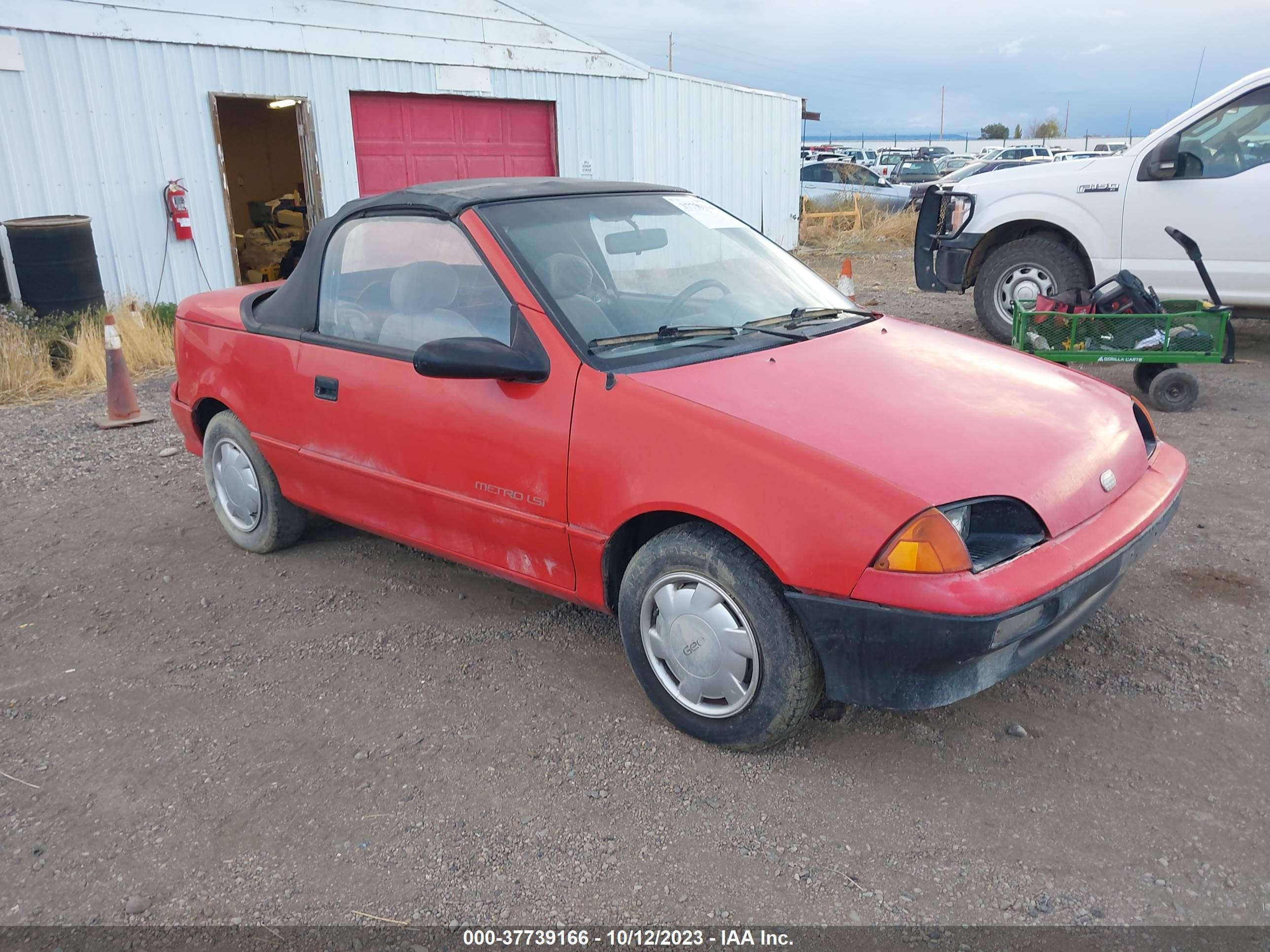 GEO METRO 1992 jg1mr3368nk212965