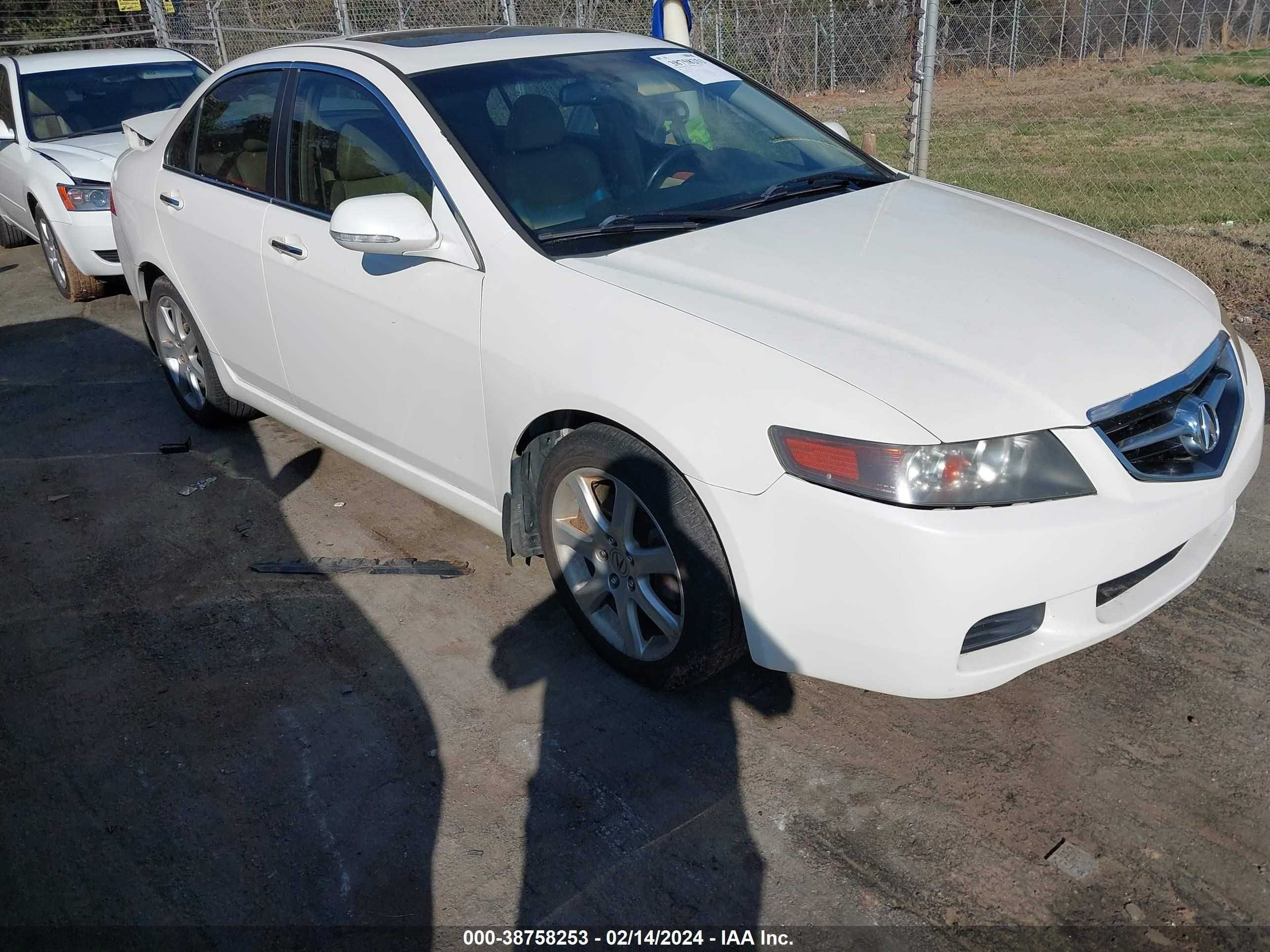 ACURA TSX 2004 jh4cl95854c003339