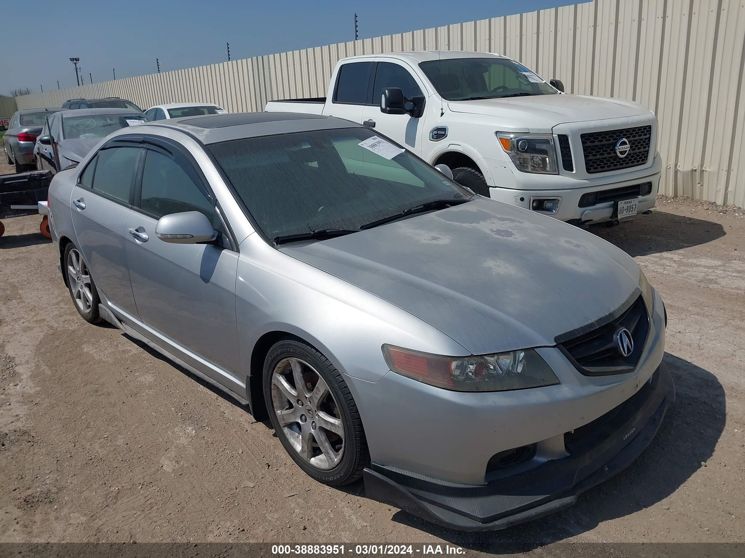 ACURA TSX 2004 jh4cl958x4c043318