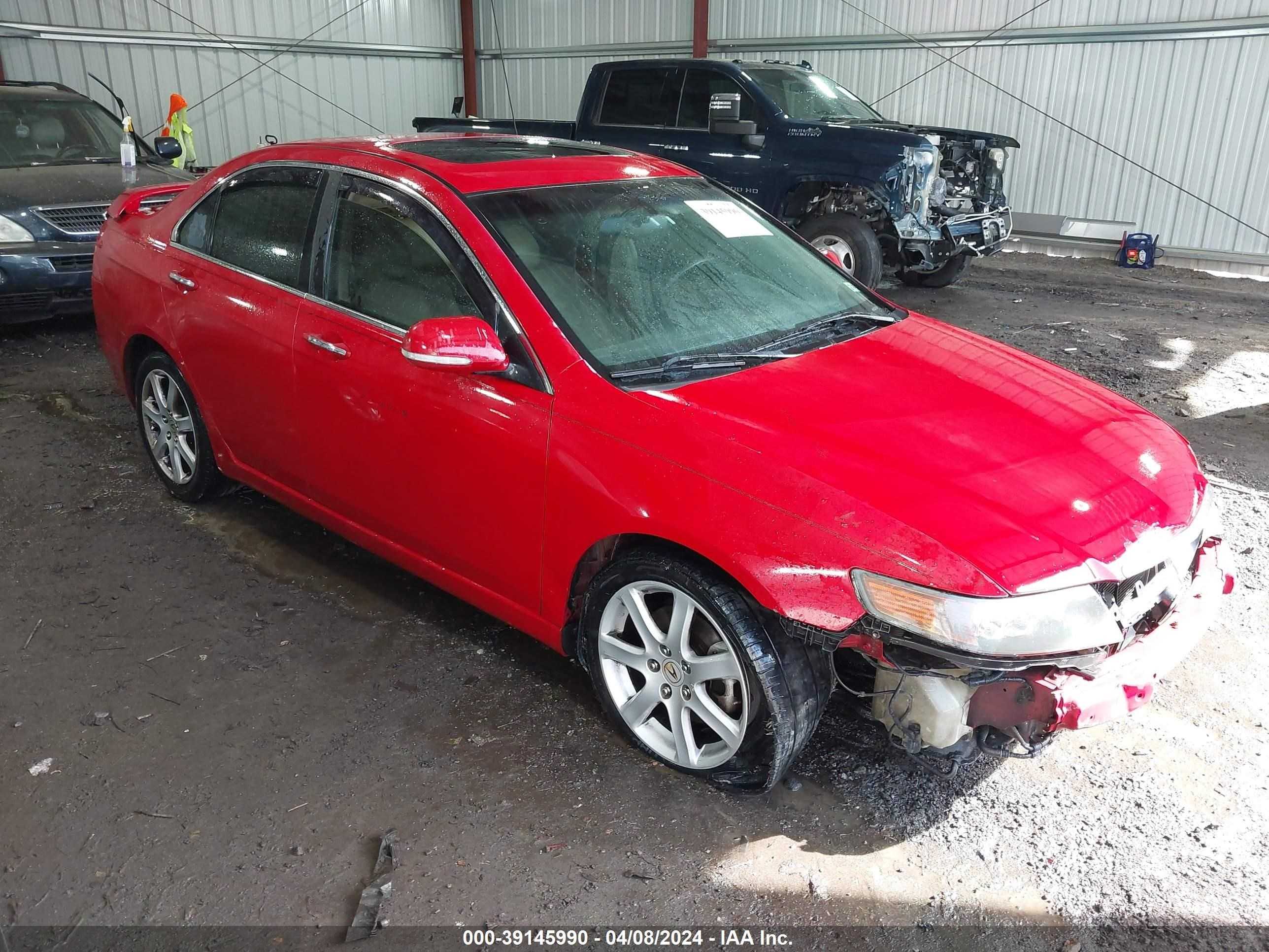 ACURA TSX 2004 jh4cl96804c007832