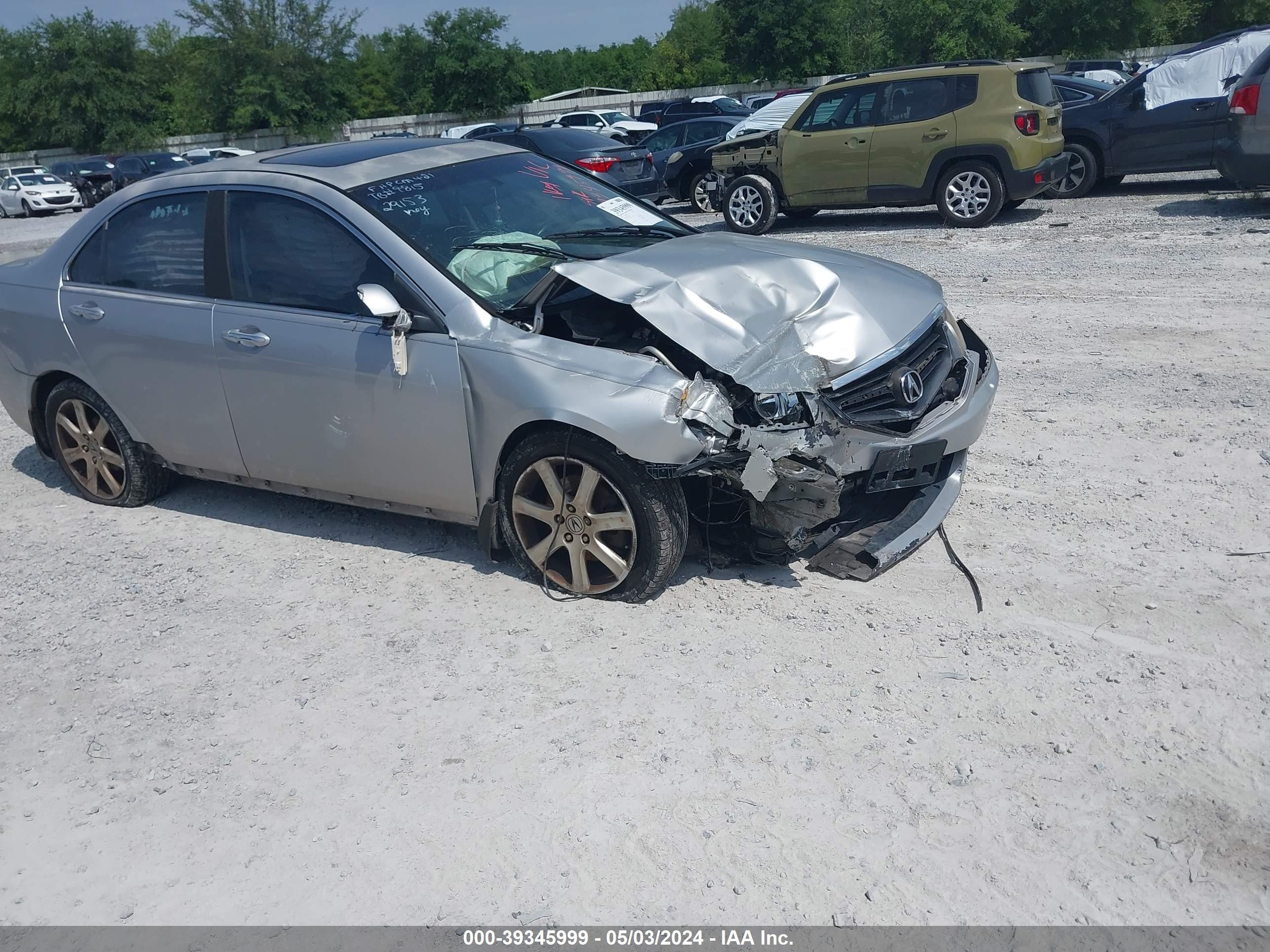 ACURA TSX 2005 jh4cl96805c029153